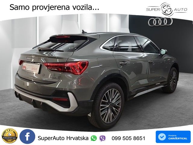 Audi Q3 II Sportback 45 TFSI (245 KS) quattro S tronic S line LED+GR SJED+ACC