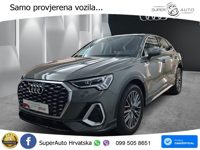 Audi Q3 II Sportback 45 TFSI (245 KS) quattro S tronic S line LED+GR SJED+ACC