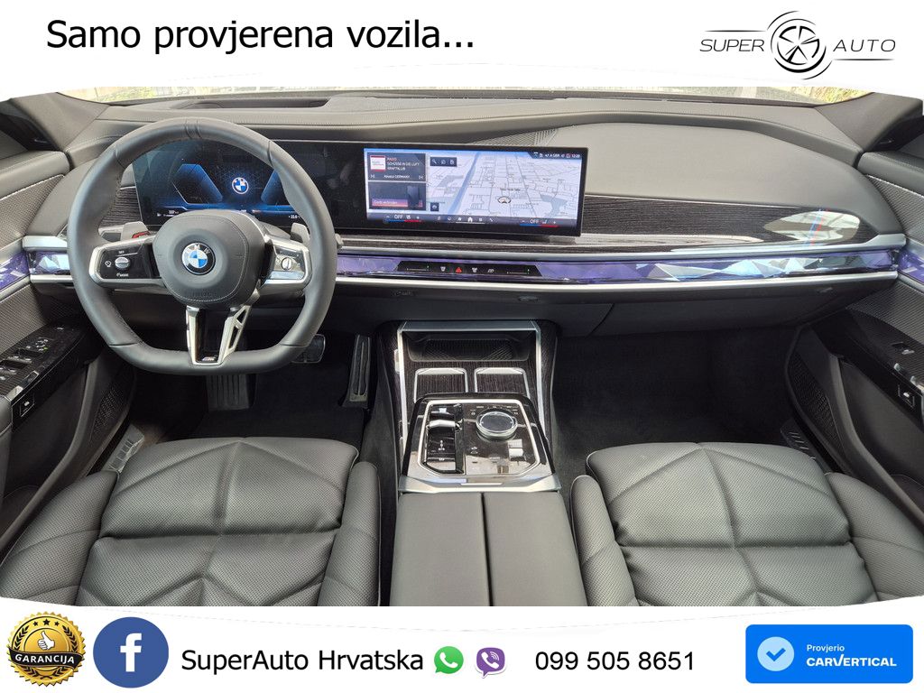 BMW 740d (299 KS) xDrive Steptronic M Sport ZRAČNI+ACC+GR SJED+KAM+PANO