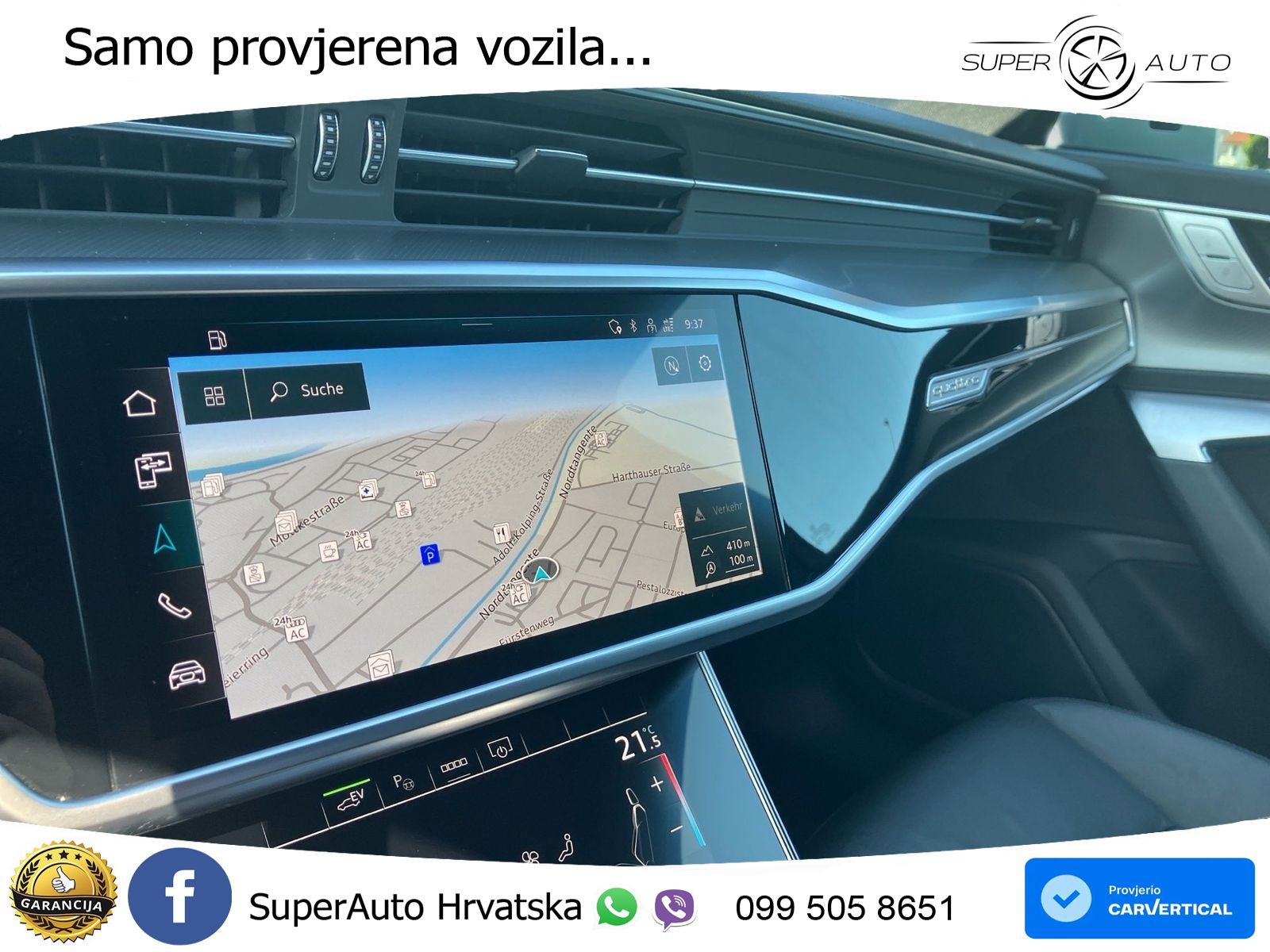 Audi A6 50 TFSIe (299 KS) quattro ultra S tronic LED+GR SJED+ACC