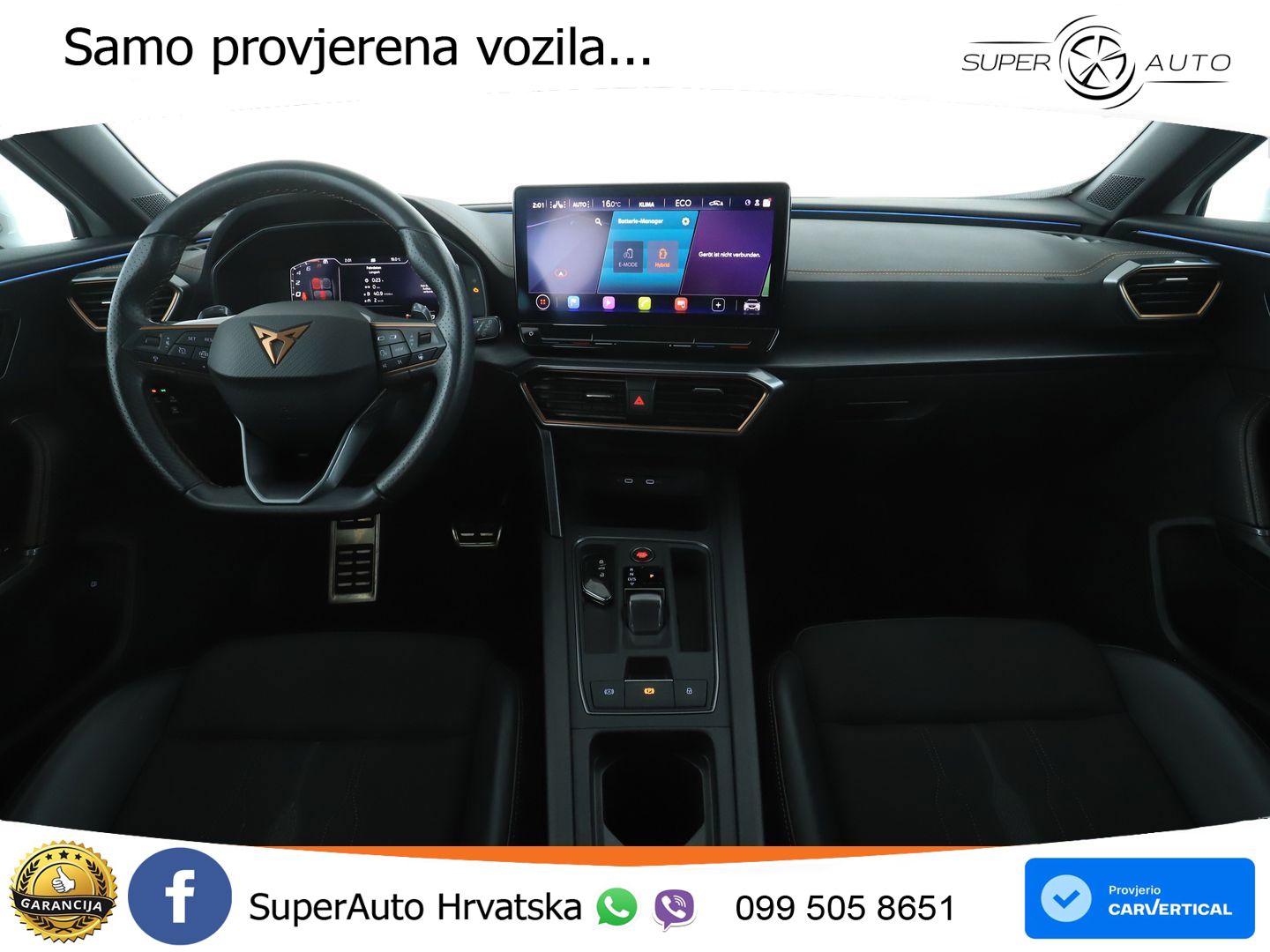 Cupra Formentor 1.4 TSI (245 KS) e-Hybrid DSG VZ LED+GR SJED+ACC