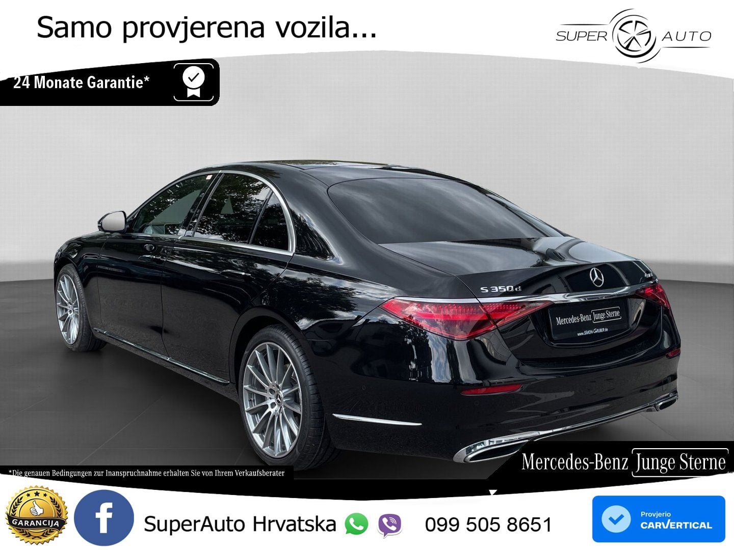 Mercedes S 350d (313 KS) EQ Boost 4MATIC 9G-TRONIC AMG ZRAČNI+ACC+GR SJED+360+PANO