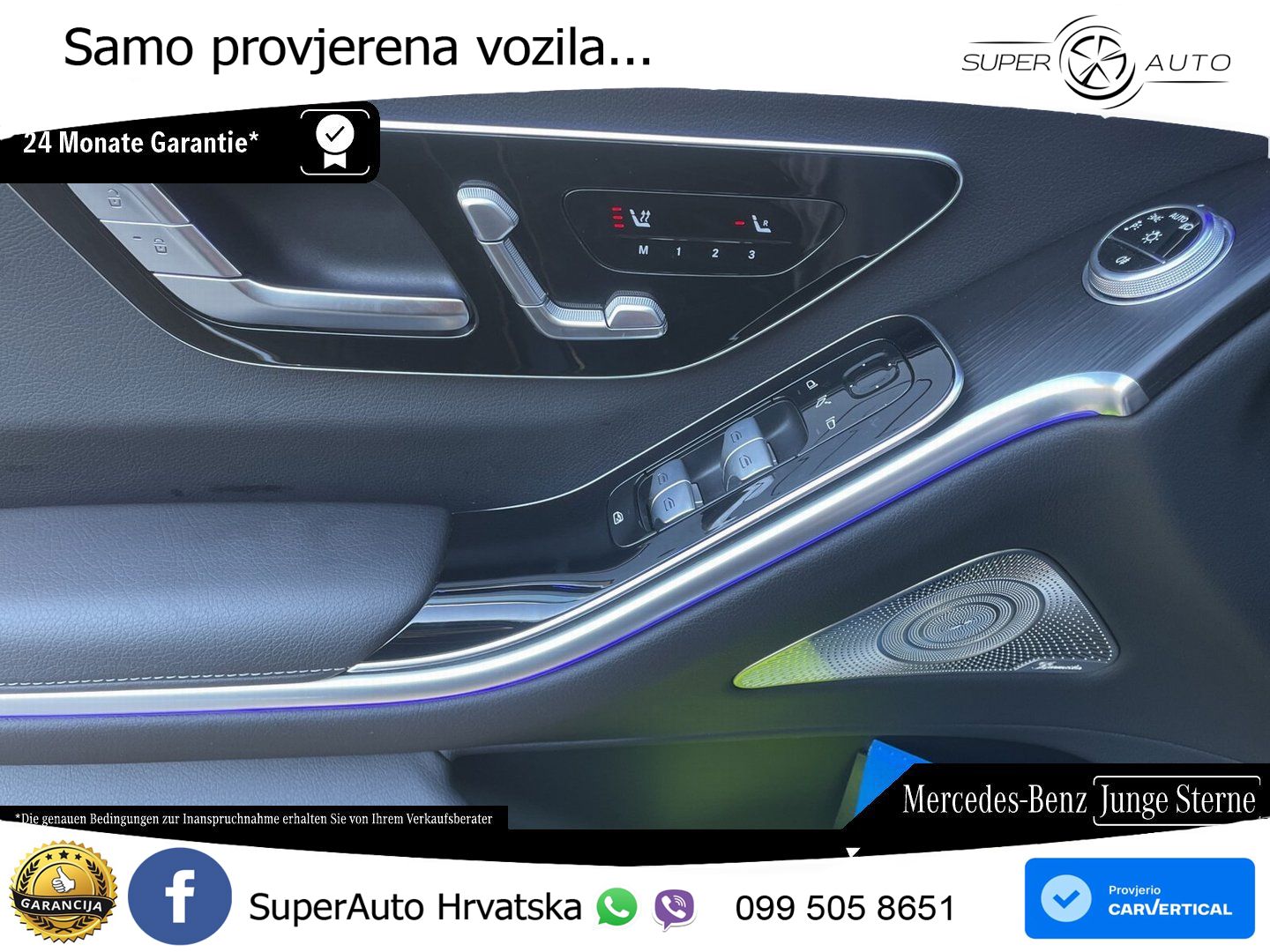 Mercedes S 350d (313 KS) EQ Boost 4MATIC 9G-TRONIC AMG ZRAČNI+ACC+GR SJED+360+PANO