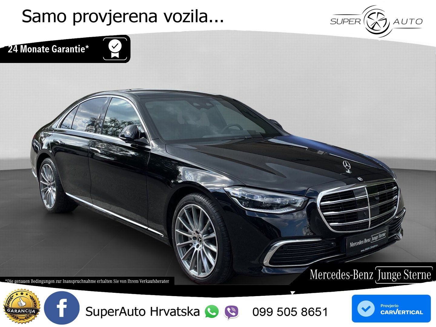 Mercedes S 350d (313 KS) EQ Boost 4MATIC 9G-TRONIC AMG ZRAČNI+ACC+GR SJED+360+PANO