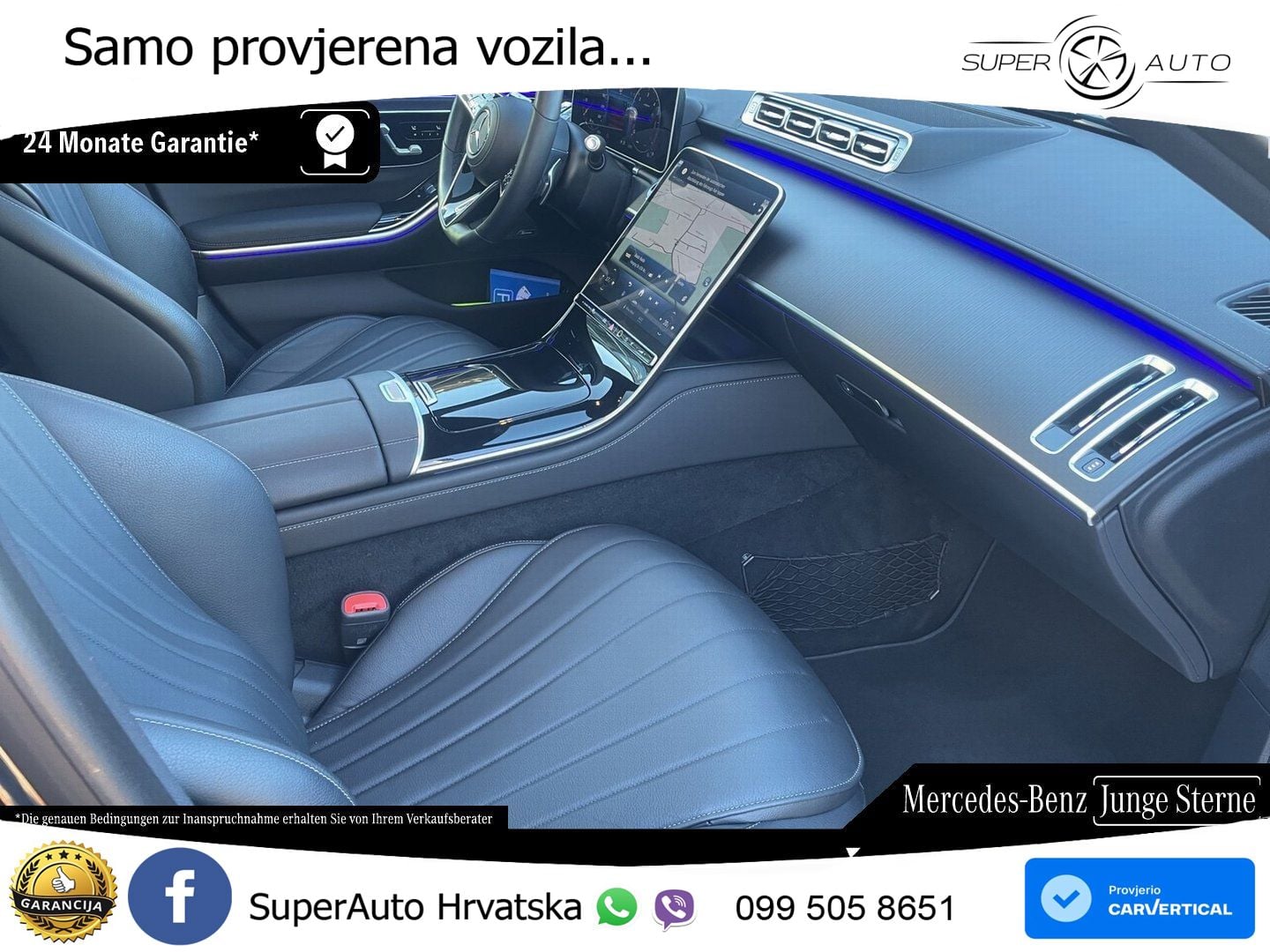 Mercedes S 350d (313 KS) EQ Boost 4MATIC 9G-TRONIC AMG ZRAČNI+ACC+GR SJED+360+PANO