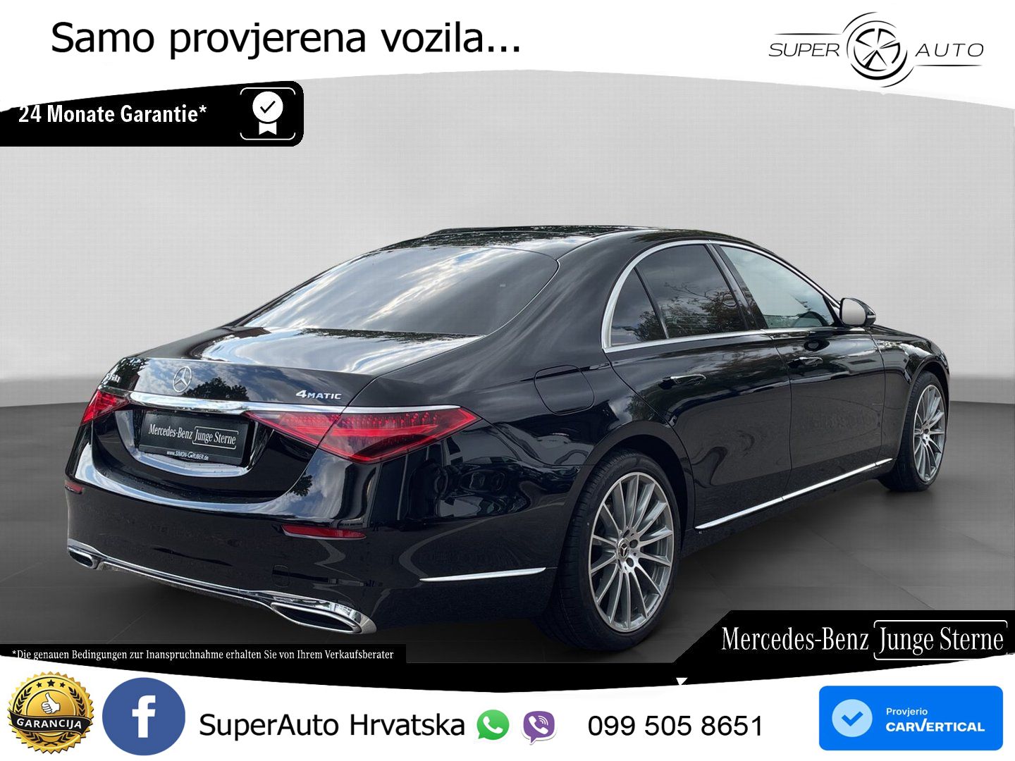 Mercedes S 350d (313 KS) EQ Boost 4MATIC 9G-TRONIC AMG ZRAČNI+ACC+GR SJED+360+PANO