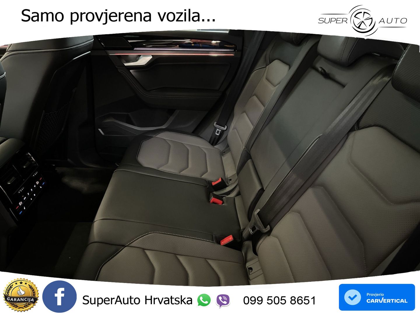 Volkswagen Touareg 3.0 V6 TDI (286 KS) 4MOTION Tiptronic ZRAČNI+ACC+GR SJED+KAM+PANO