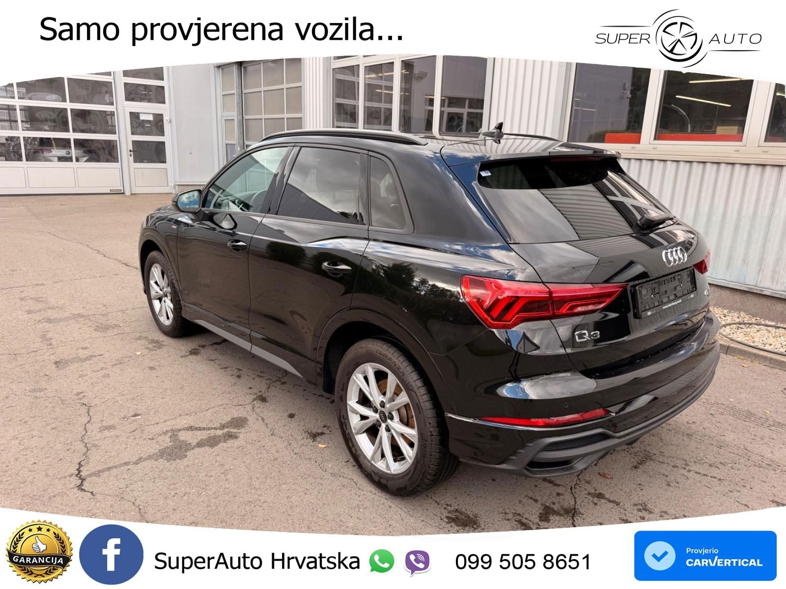 Audi Q3 40 TFSI (190 KS) quattro S tronic S line LED+GR SJED+ACC