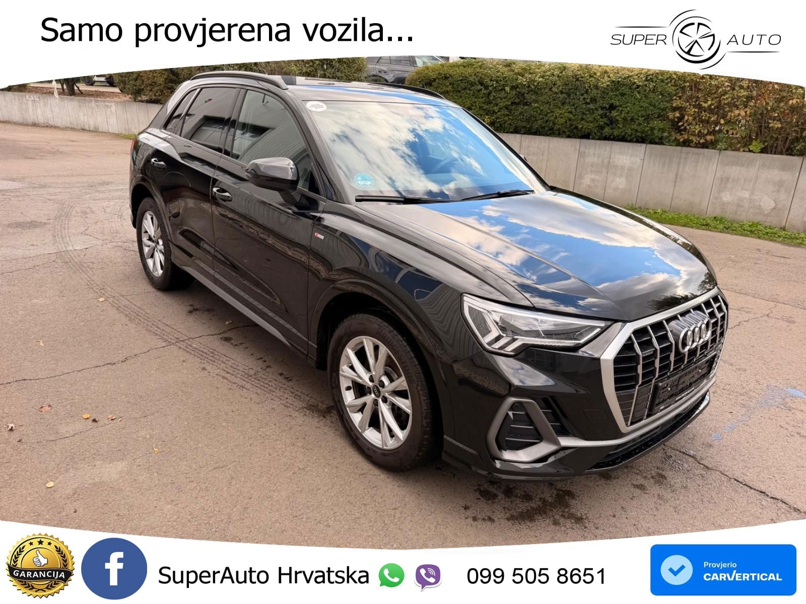 Audi Q3 40 TFSI (190 KS) quattro S tronic S line LED+GR SJED+ACC