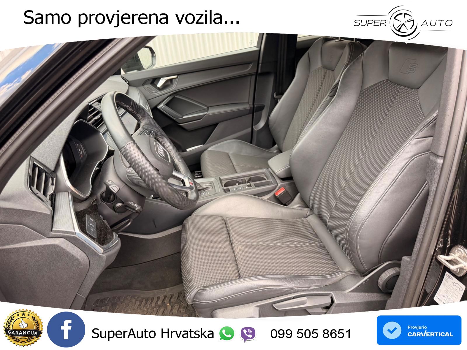 Audi Q3 40 TFSI (190 KS) quattro S tronic S line LED+GR SJED+ACC