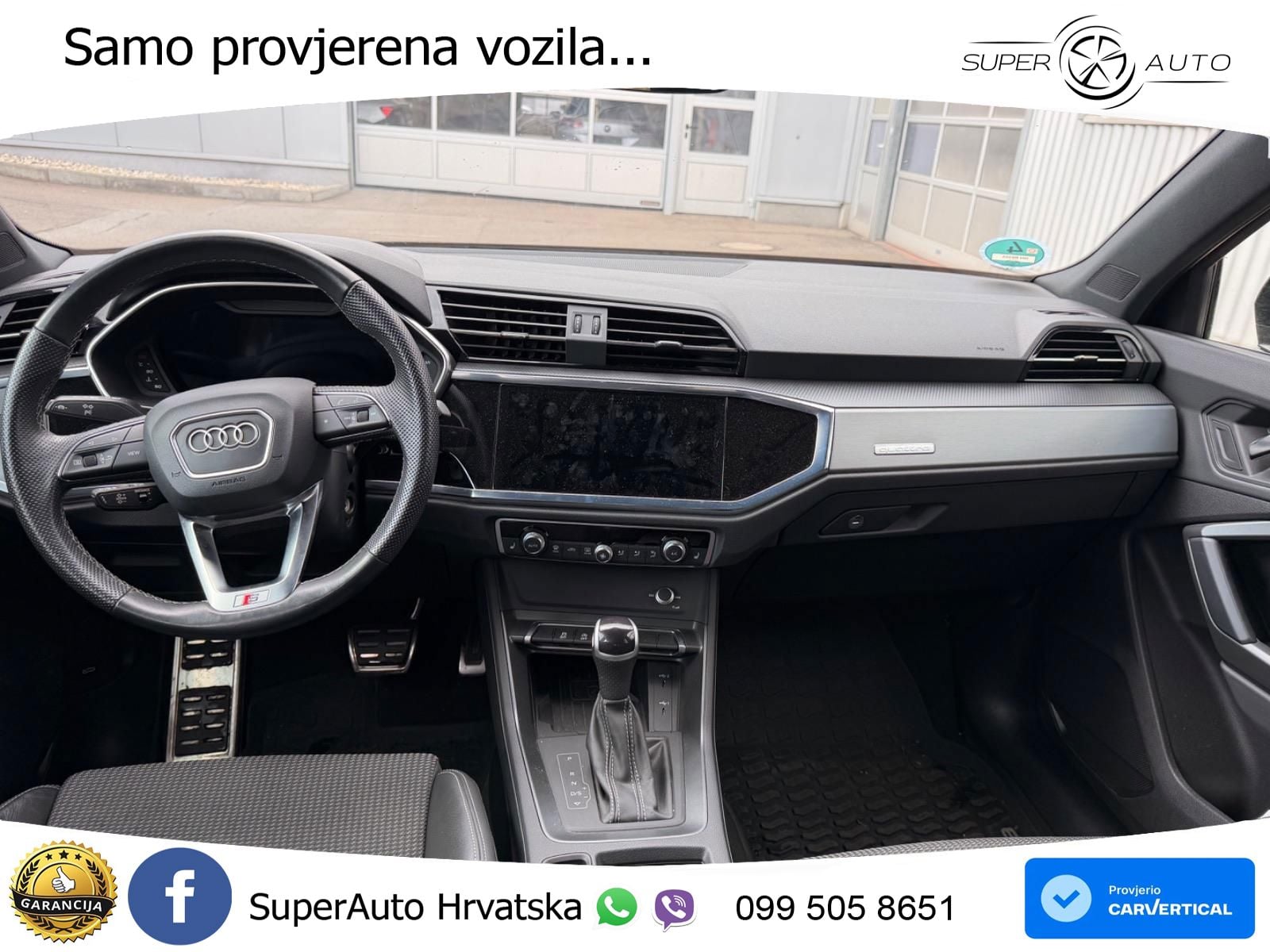 Audi Q3 40 TFSI (190 KS) quattro S tronic S line LED+GR SJED+ACC