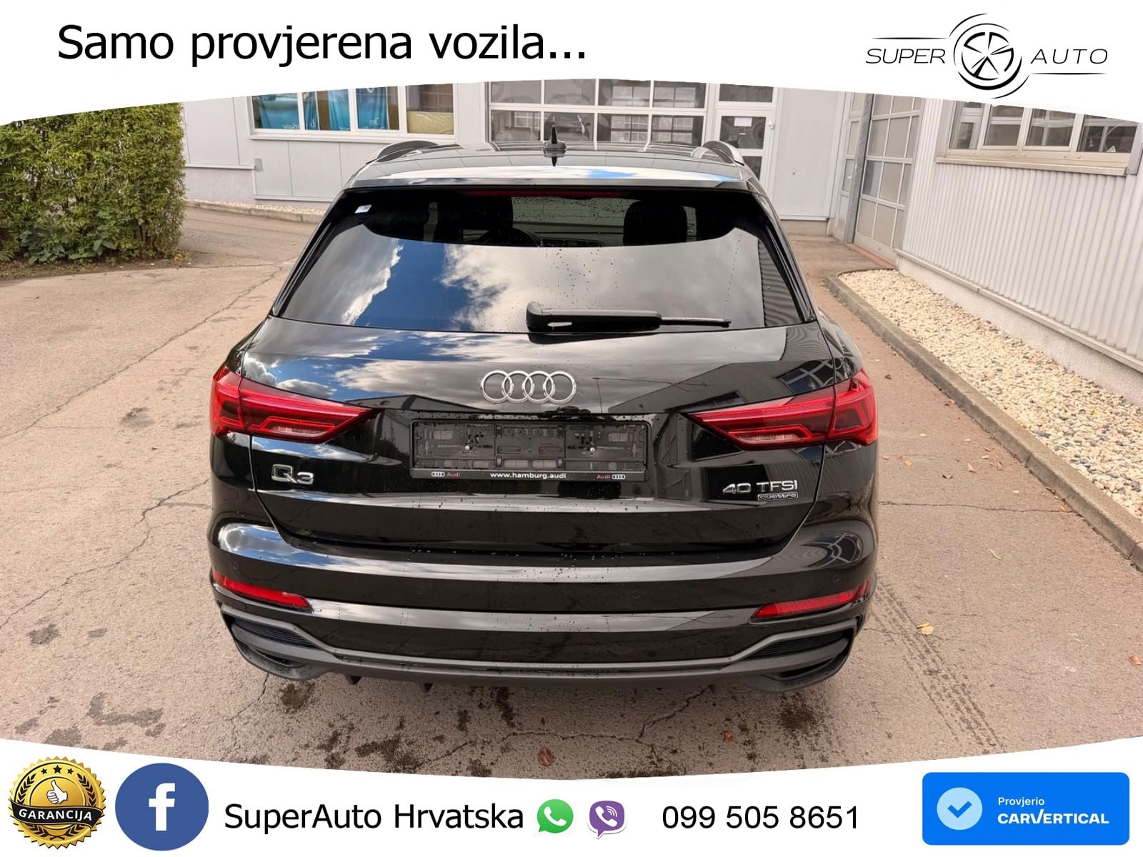 Audi Q3 40 TFSI (190 KS) quattro S tronic S line LED+GR SJED+ACC