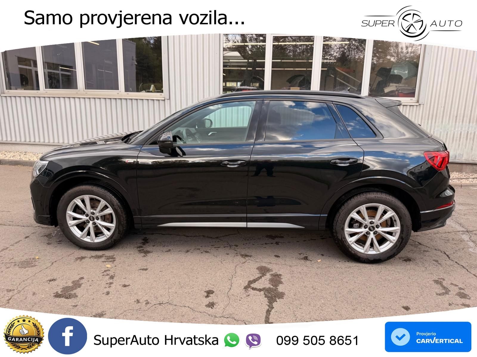 Audi Q3 40 TFSI (190 KS) quattro S tronic S line LED+GR SJED+ACC
