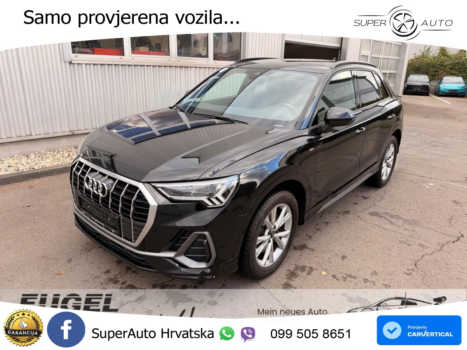 Audi Q3 40 TFSI (190 KS) quattro S tronic S line LED+GR SJED+ACC