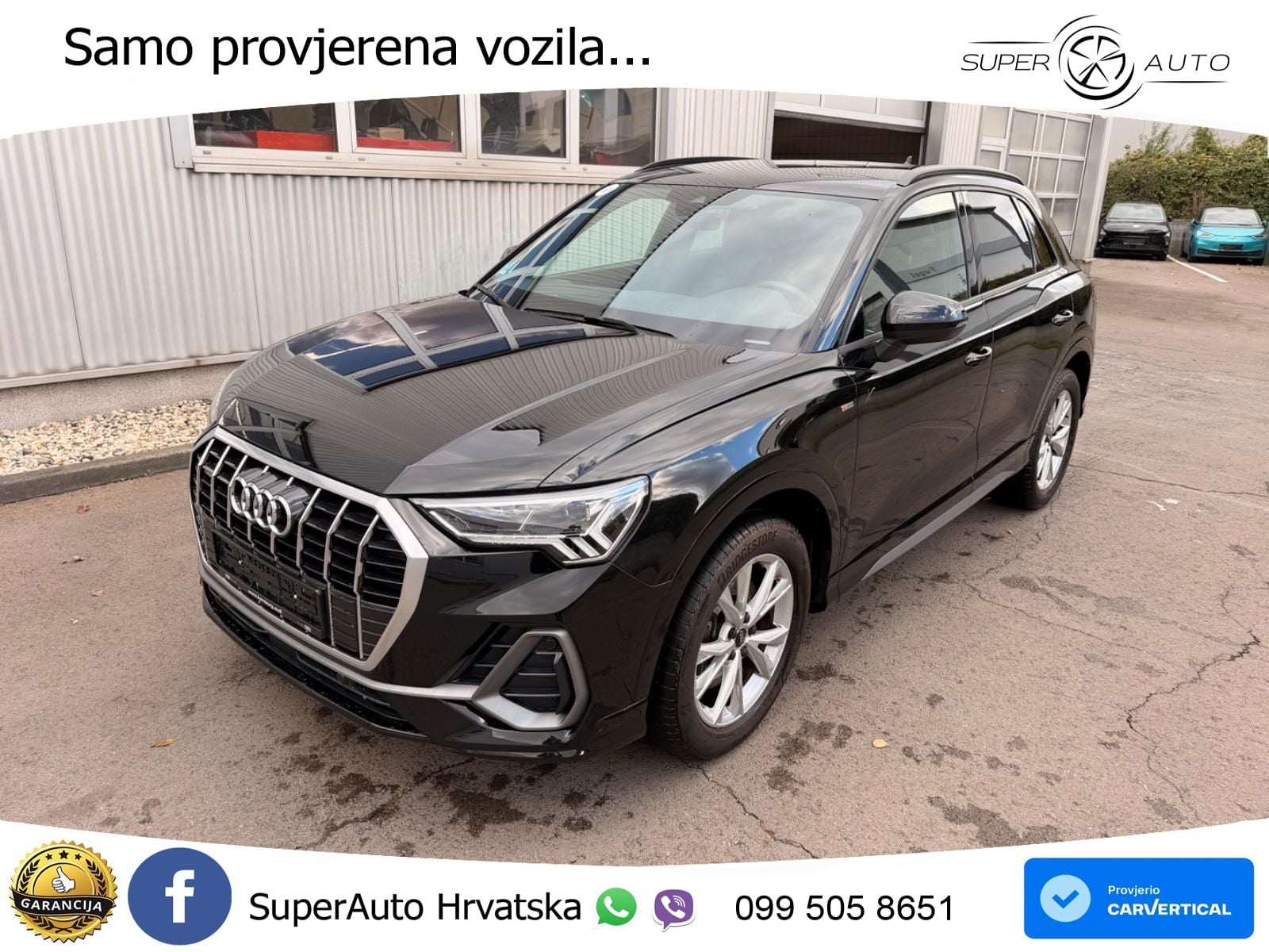 Audi Q3 40 TFSI (190 KS) quattro S tronic S line LED+GR SJED+ACC