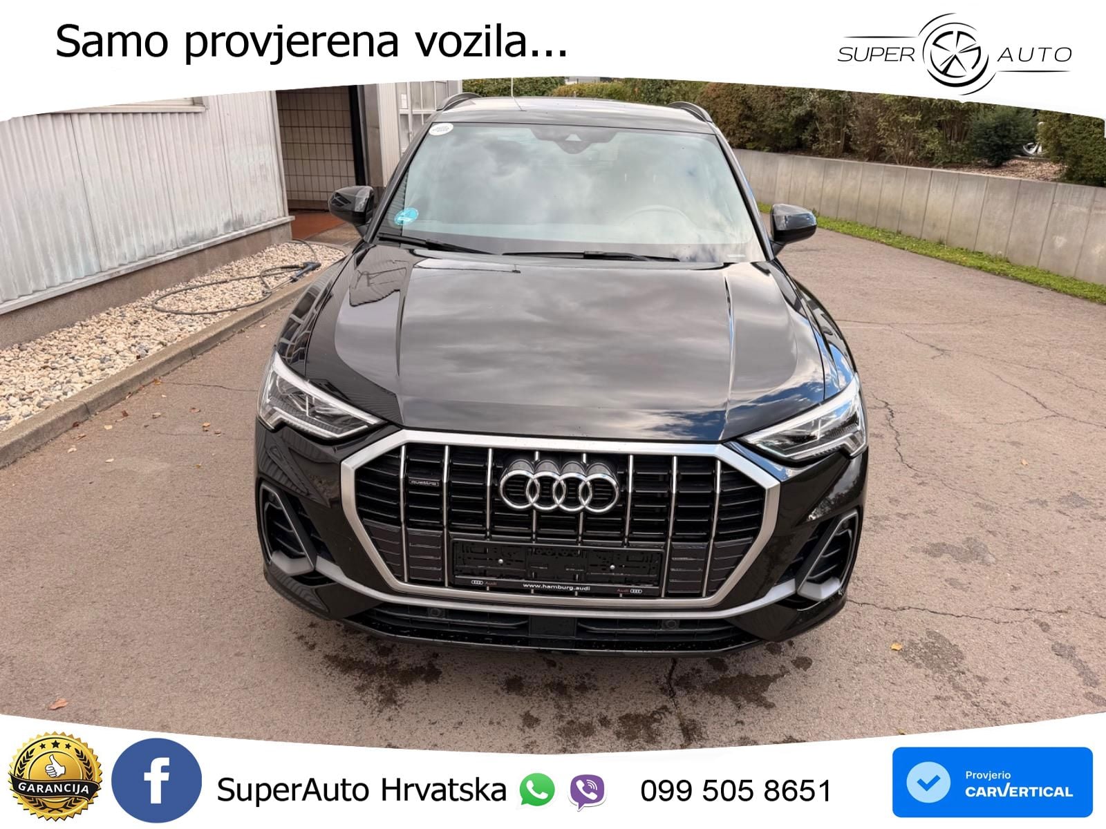 Audi Q3 40 TFSI (190 KS) quattro S tronic S line LED+GR SJED+ACC