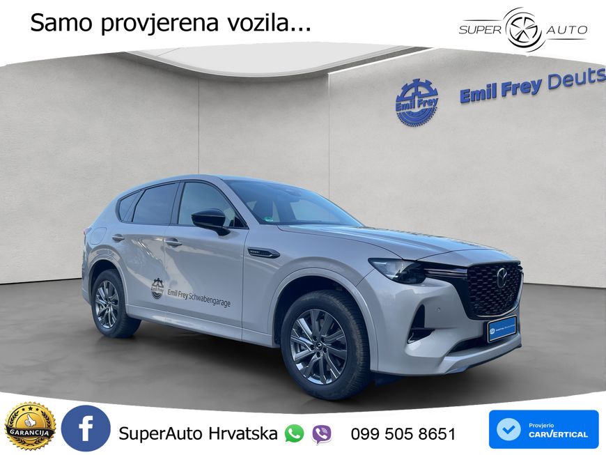 Mazda CX-60 2.5 e-Skyactiv (328 KS) AWD Automatic LED+GR SJED+ACC