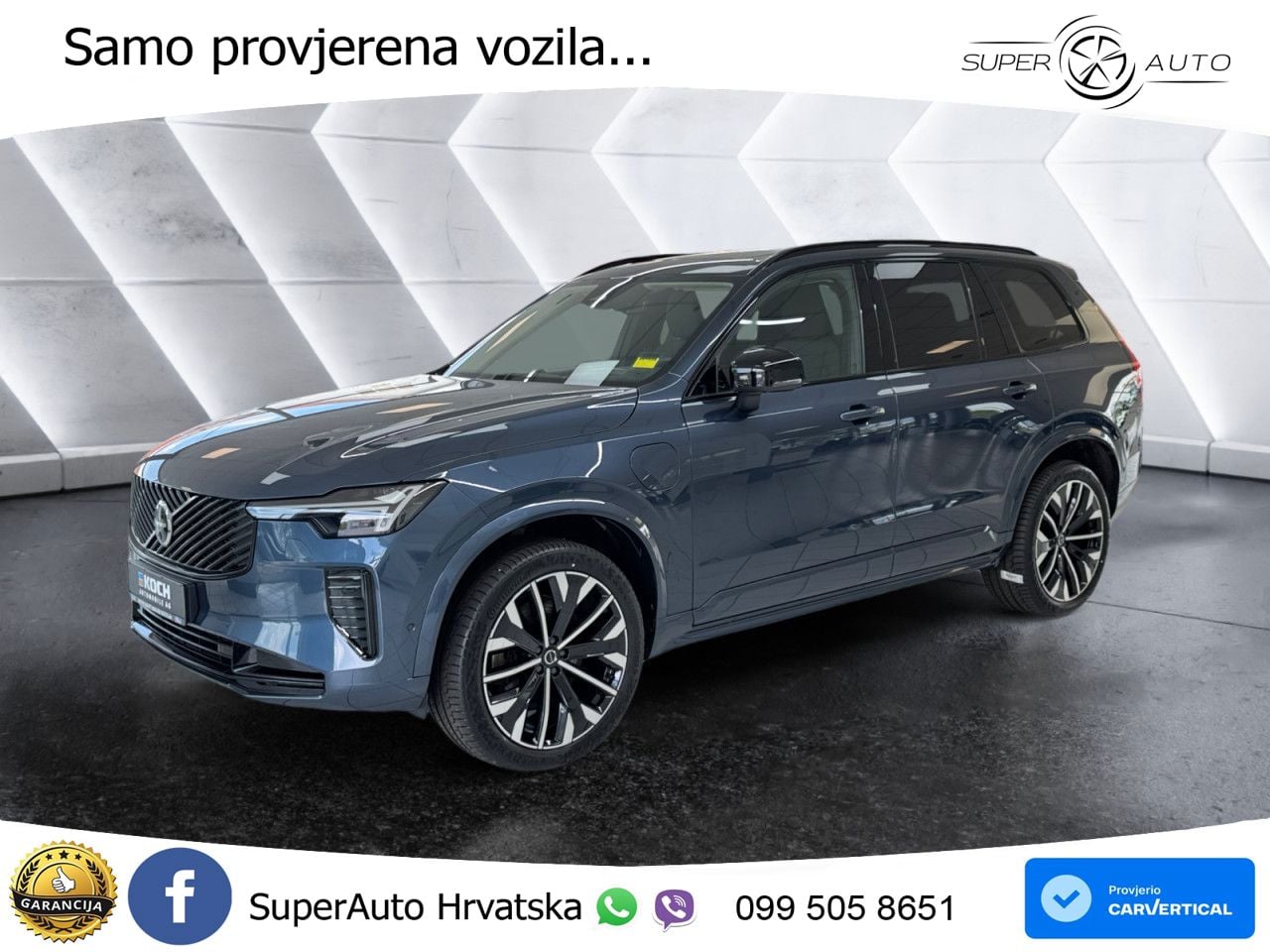 Volvo XC90 2.0 T8 AWD Automatic ACC+HEAD+4xGR SJED+360+PANO