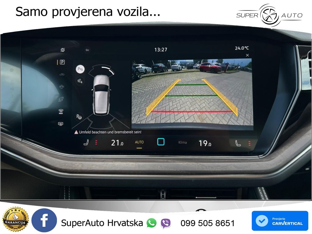 Volkswagen Touareg 3.0 V6 TDI (231 KS) 4MOTION Tiptronic ZRAČNI+ACC+GR SJED+KAM
