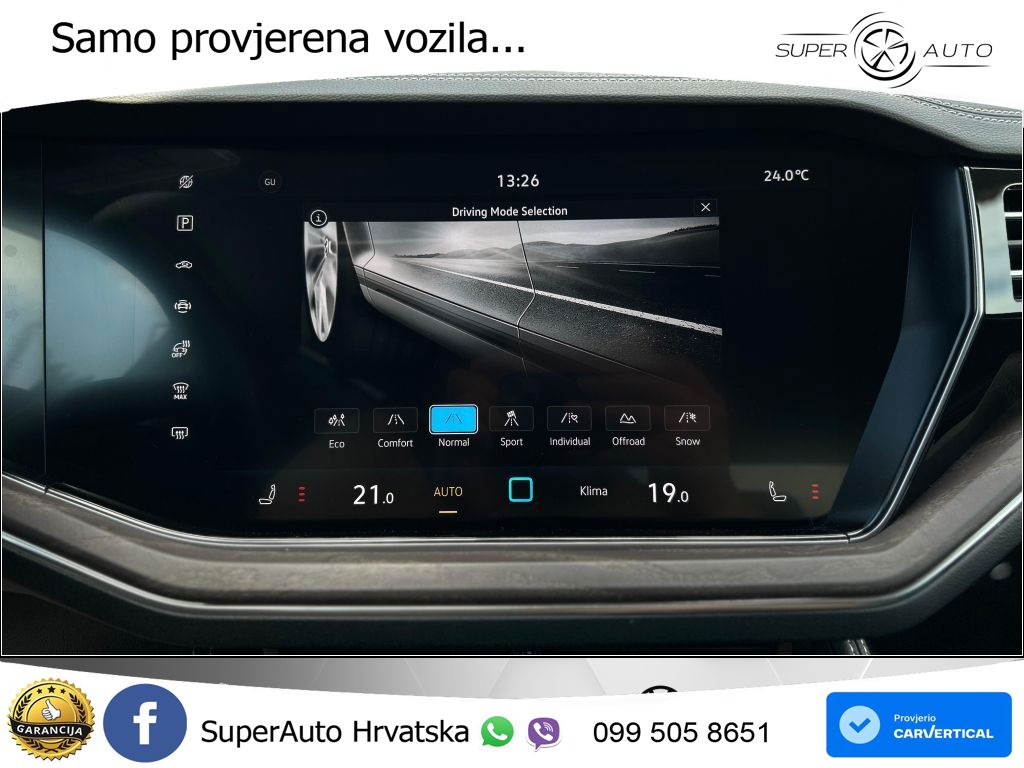 Volkswagen Touareg 3.0 V6 TDI (231 KS) 4MOTION Tiptronic ZRAČNI+ACC+GR SJED+KAM