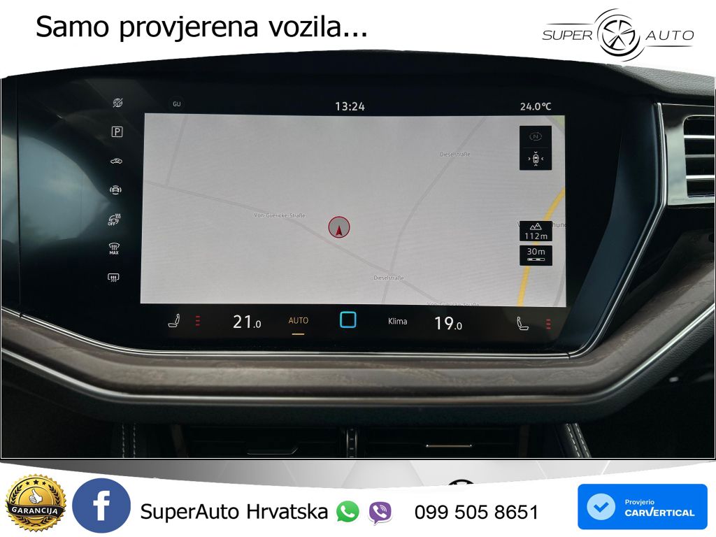 Volkswagen Touareg 3.0 V6 TDI (231 KS) 4MOTION Tiptronic ZRAČNI+ACC+GR SJED+KAM