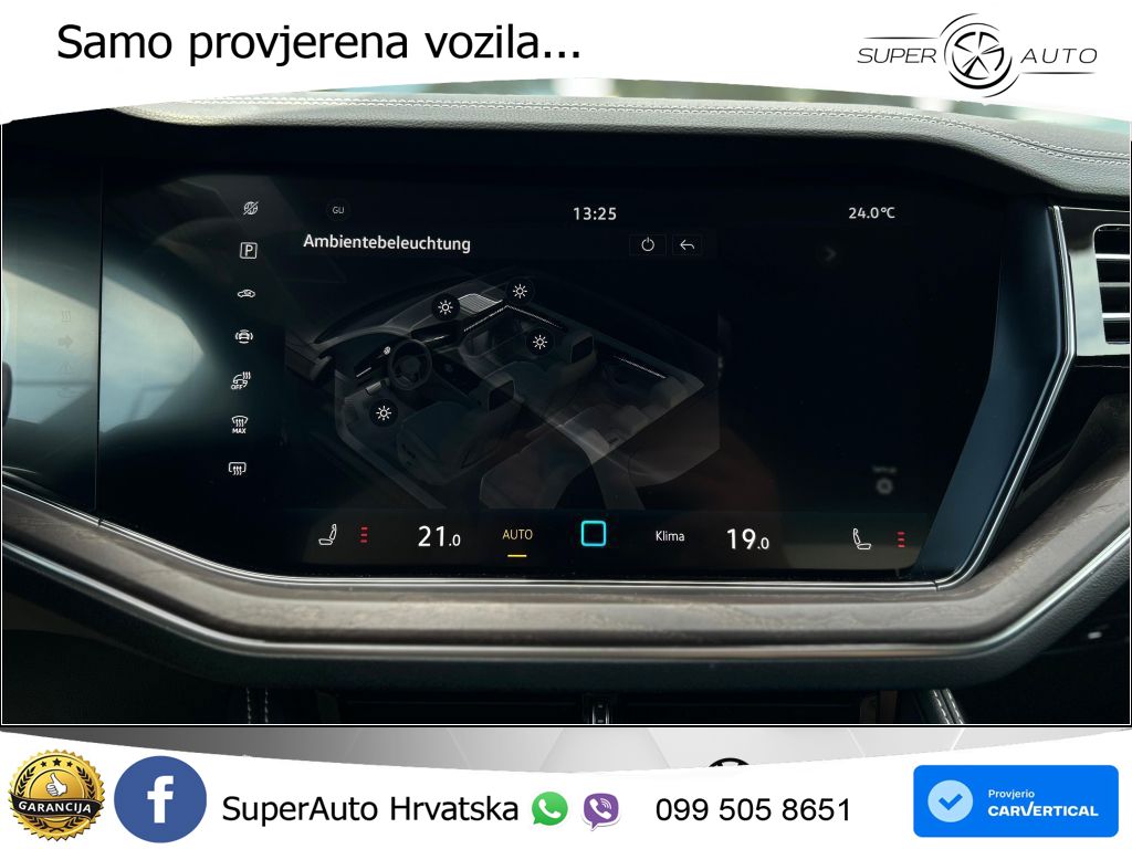 Volkswagen Touareg 3.0 V6 TDI (231 KS) 4MOTION Tiptronic ZRAČNI+ACC+GR SJED+KAM