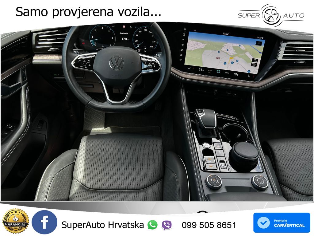 Volkswagen Touareg 3.0 V6 TDI (231 KS) 4MOTION Tiptronic ZRAČNI+ACC+GR SJED+KAM
