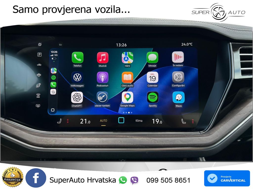 Volkswagen Touareg 3.0 V6 TDI (231 KS) 4MOTION Tiptronic ZRAČNI+ACC+GR SJED+KAM