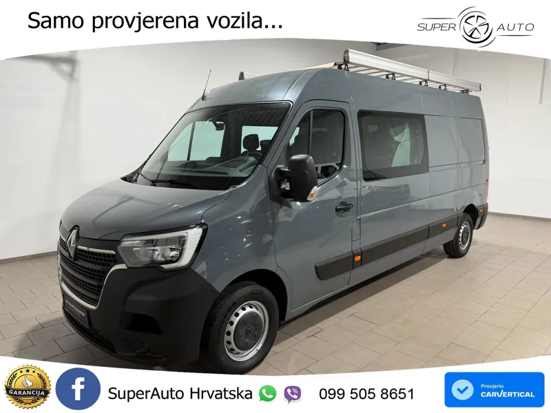 Renault Master Kasten-Doka(7-Si.),L3H2,Klima,Radio,Navi 150 KS