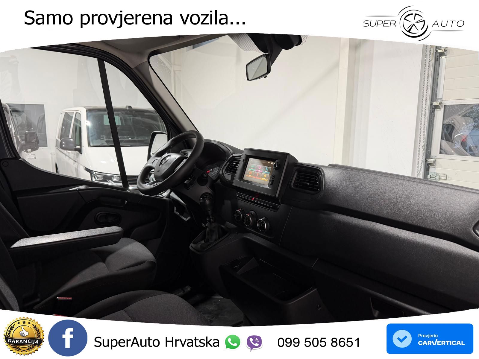 Renault Master Kasten-Doka(7-Si.),L3H2,Klima,Radio,Navi 150 KS
