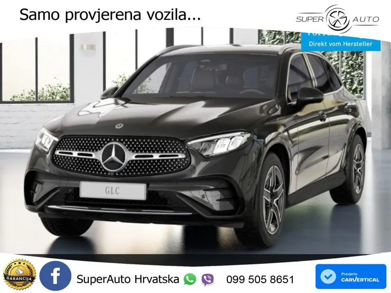 Mercedes GLC 220d (197 KS) 4MATIC 9G-TRONIC AMG LED+GR SJED+ACC