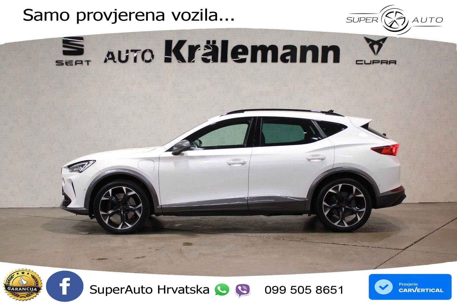 Cupra Formentor 1.4 TSI (245 KS) e-Hybrid DSG VZ LED+GR SJED+ACC