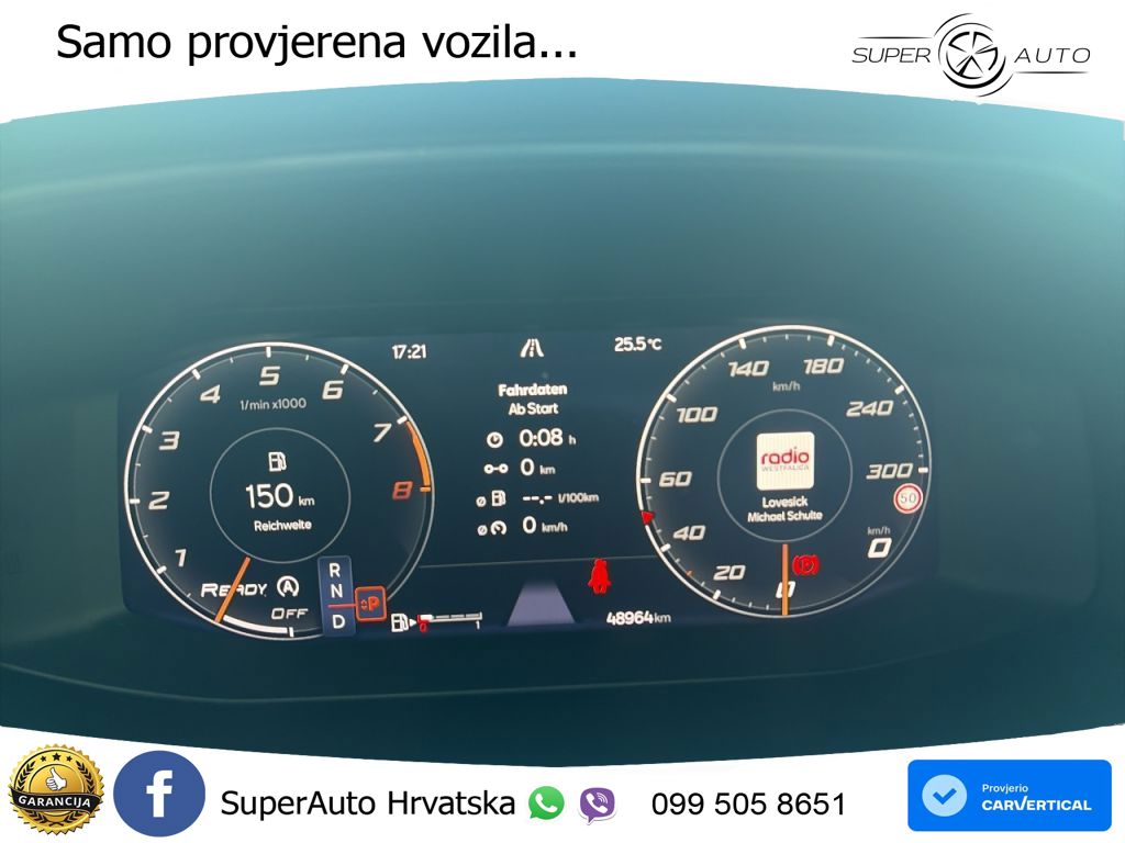 Cupra Formentor VZ5 2.5 TSI (390 KS) 4Drive DSG MATRIX+GR SJED+KAM