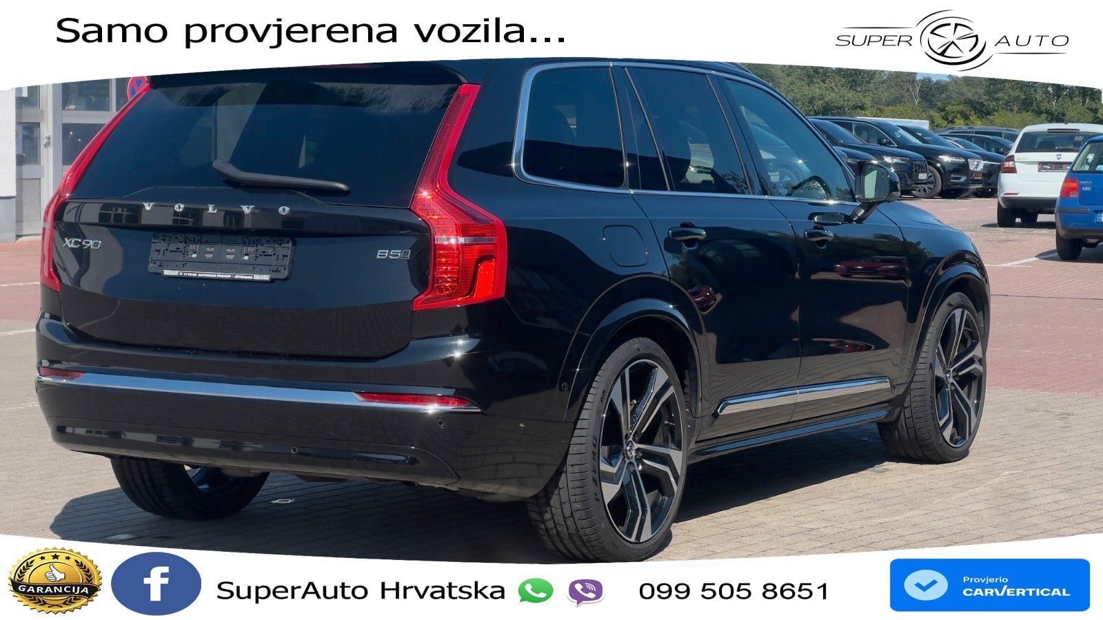 Volvo XC90 2.0 B5 Diesel AWD Automatic ZRAČNI+ACC+GR SJED+360+PANO
