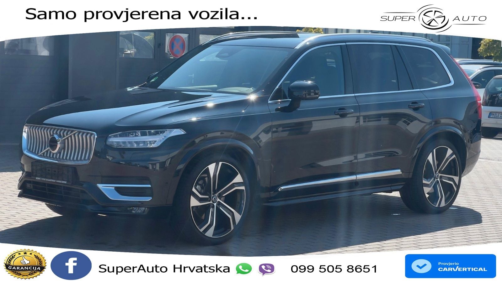 Volvo XC90 2.0 B5 Diesel AWD Automatic ZRAČNI+ACC+GR SJED+360+PANO