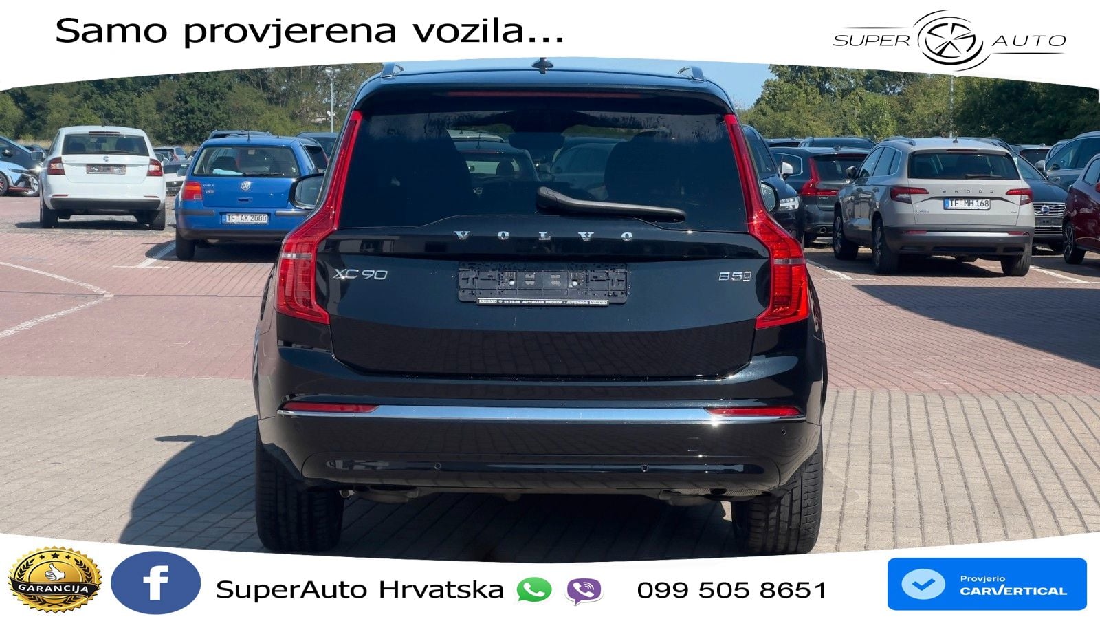 Volvo XC90 2.0 B5 Diesel AWD Automatic ZRAČNI+ACC+GR SJED+360+PANO