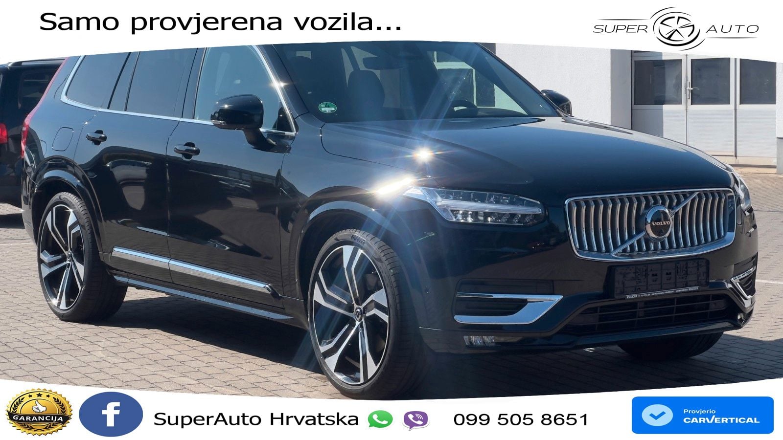 Volvo XC90 2.0 B5 Diesel AWD Automatic ZRAČNI+ACC+GR SJED+360+PANO