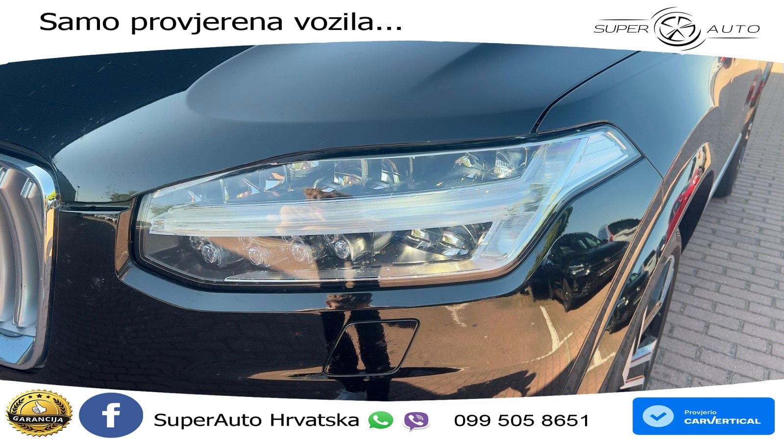 Volvo XC90 2.0 B5 Diesel AWD Automatic ZRAČNI+ACC+GR SJED+360+PANO