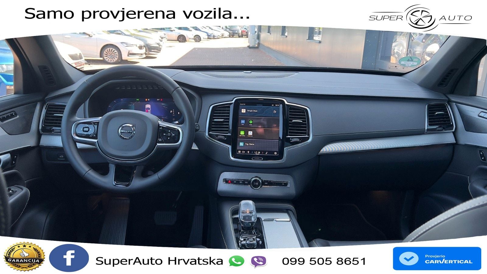Volvo XC90 2.0 B5 Diesel AWD Automatic ZRAČNI+ACC+GR SJED+360+PANO