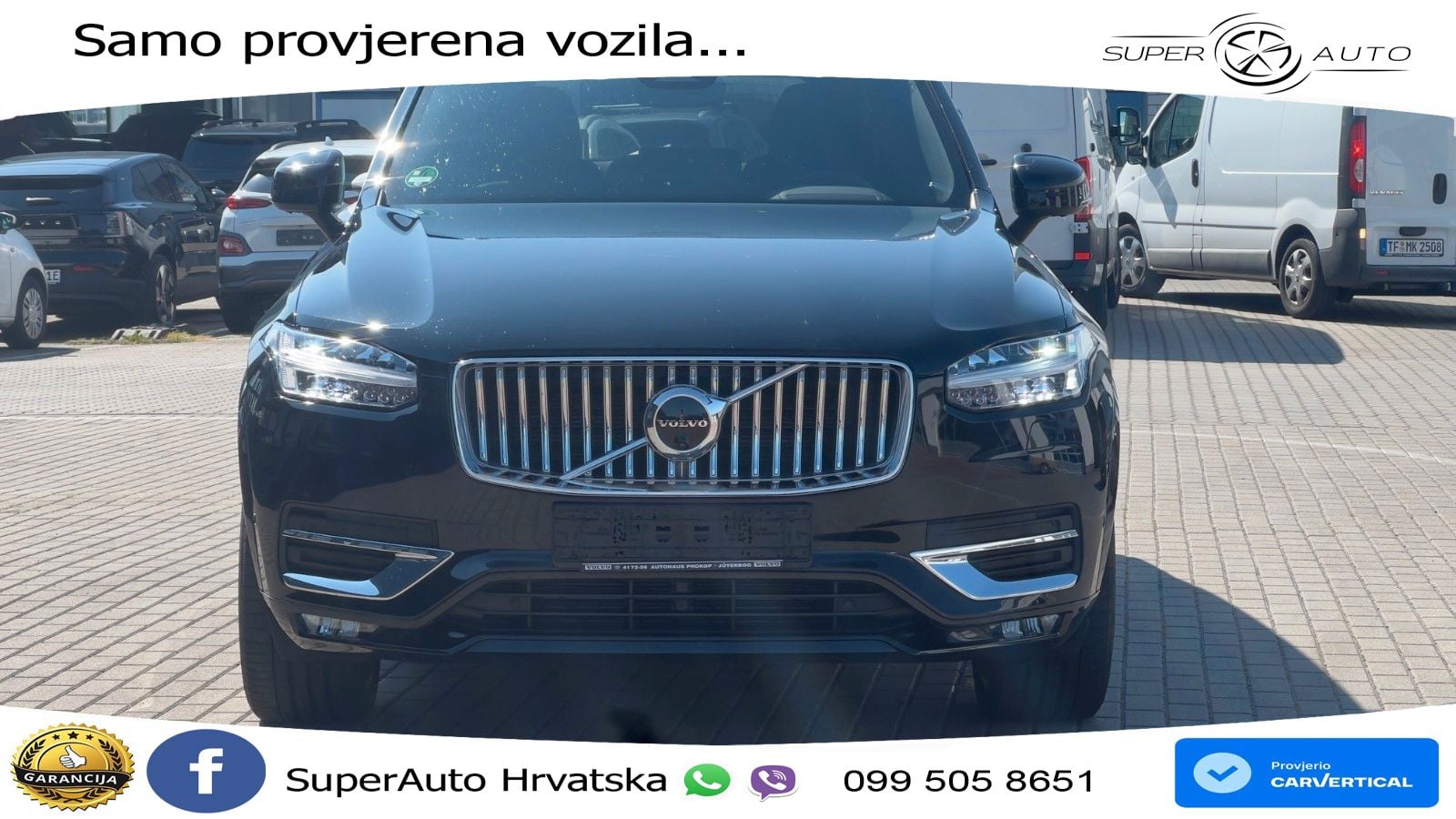 Volvo XC90 2.0 B5 Diesel AWD Automatic ZRAČNI+ACC+GR SJED+360+PANO