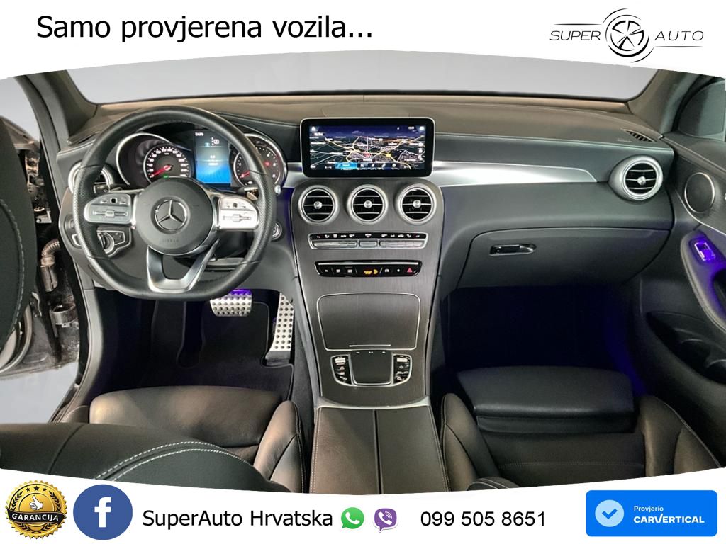 Mercedes GLC Coupe 300d (245 KS) 4MATIC G-TRONIC AMG LED+GR SJED+ACC