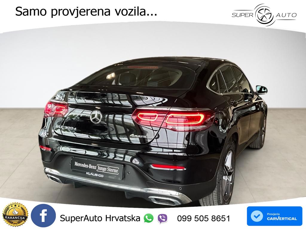 Mercedes GLC Coupe 300d (245 KS) 4MATIC G-TRONIC AMG LED+GR SJED+ACC
