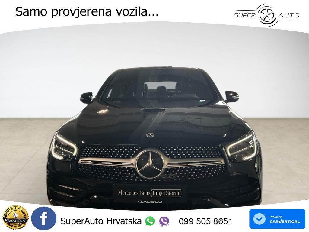 Mercedes GLC Coupe 300d (245 KS) 4MATIC G-TRONIC AMG LED+GR SJED+ACC