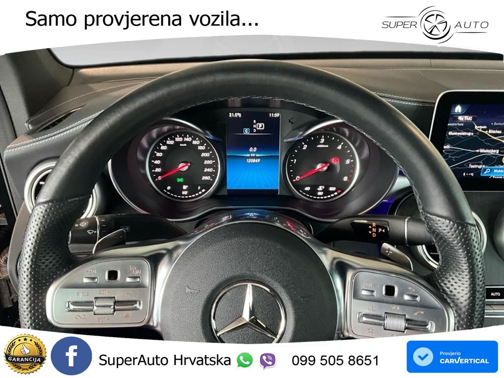 Mercedes GLC Coupe 300d (245 KS) 4MATIC G-TRONIC AMG LED+GR SJED+ACC