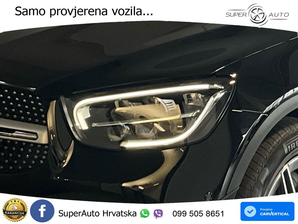 Mercedes GLC Coupe 300d (245 KS) 4MATIC G-TRONIC AMG LED+GR SJED+ACC