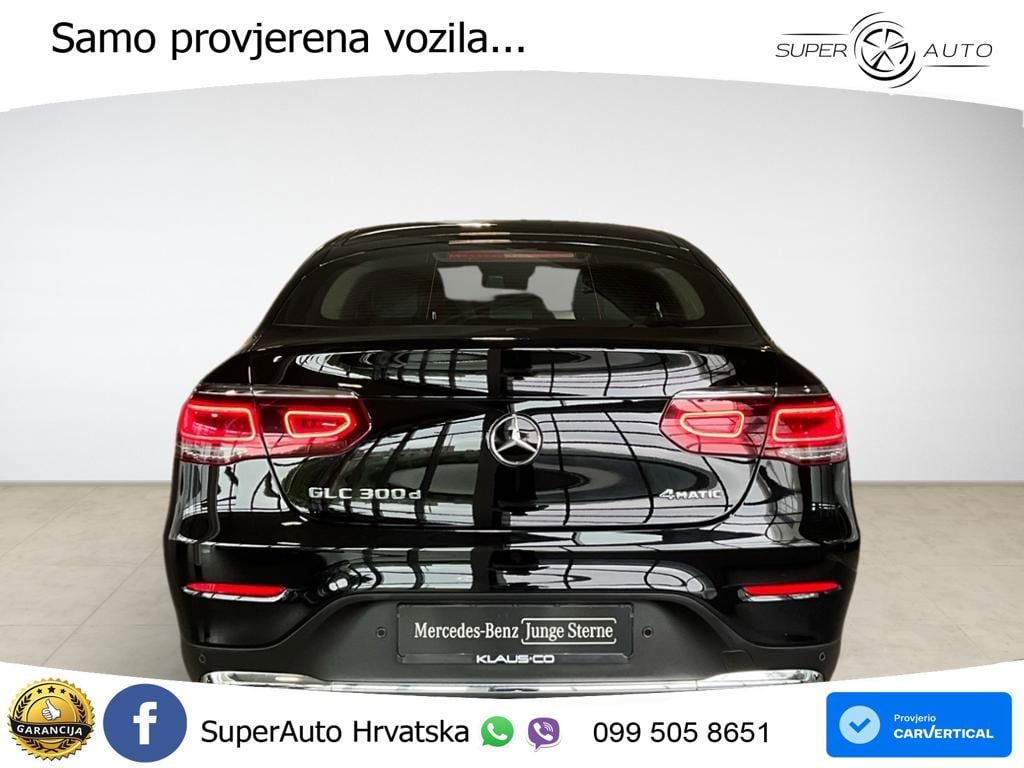Mercedes GLC Coupe 300d (245 KS) 4MATIC G-TRONIC AMG LED+GR SJED+ACC