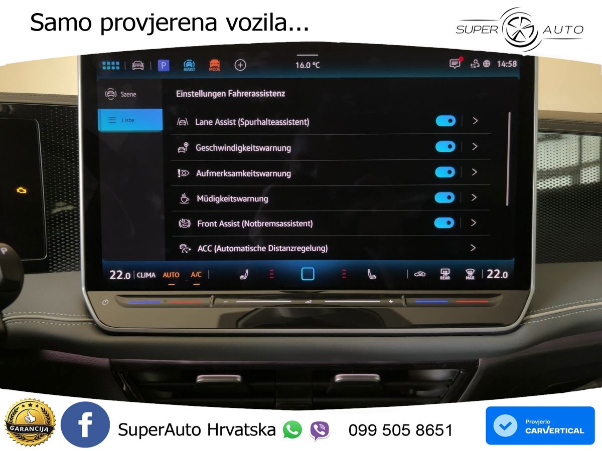 Volkswagen Passat Variant 1.5 eTSI (150 KS) DSG Business LED+GR SJED+ACC