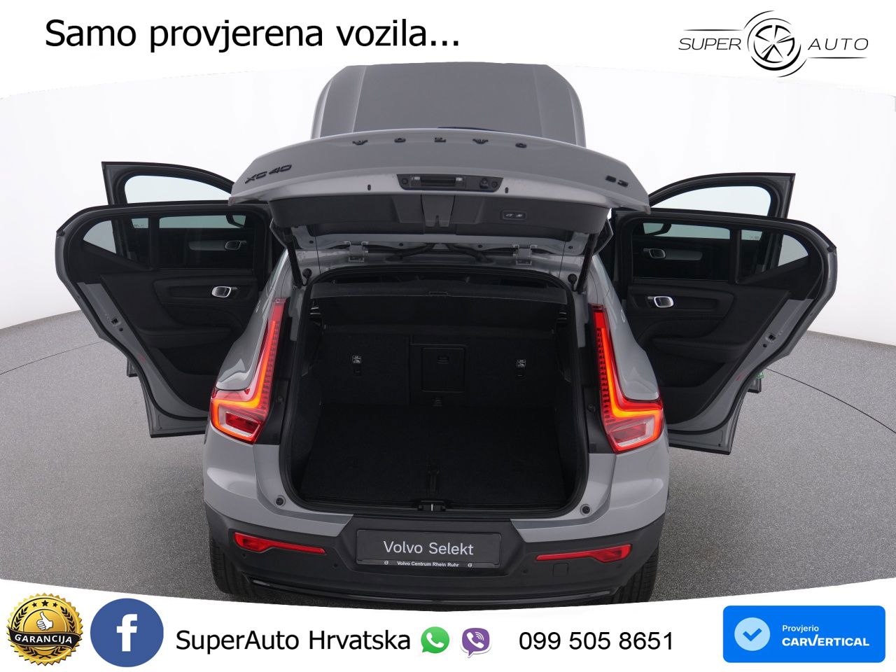 Volvo XC40 2.0 B3 163 KS Automatic ACC+GR SJED+360+PANO