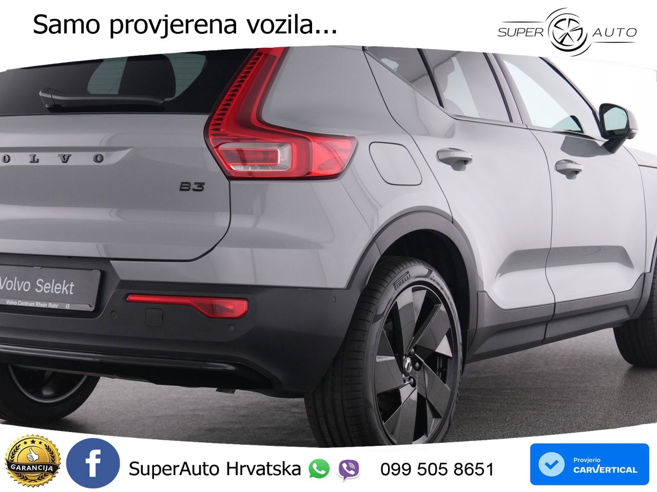 Volvo XC40 2.0 B3 163 KS Automatic ACC+GR SJED+360+PANO