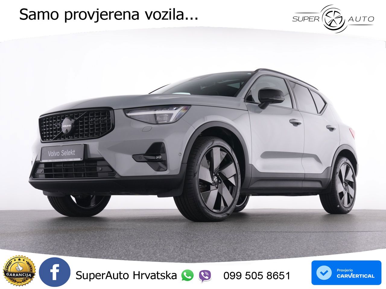 Volvo XC40 2.0 B3 163 KS Automatic ACC+GR SJED+360+PANO